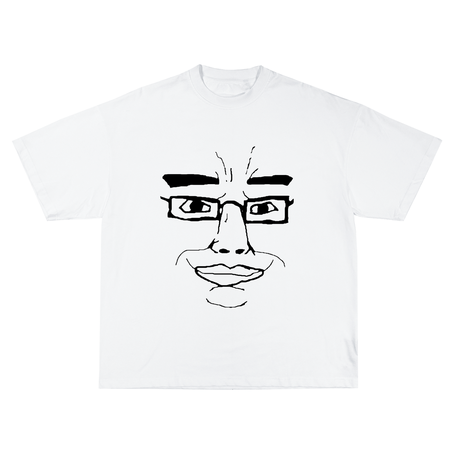 Happy Chud White T-Shirt
