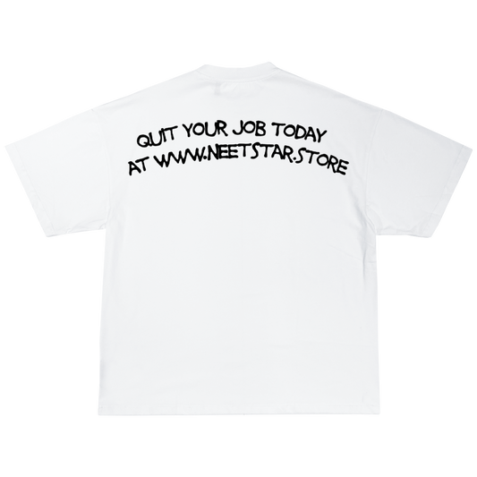 White T-Shirt BACK
