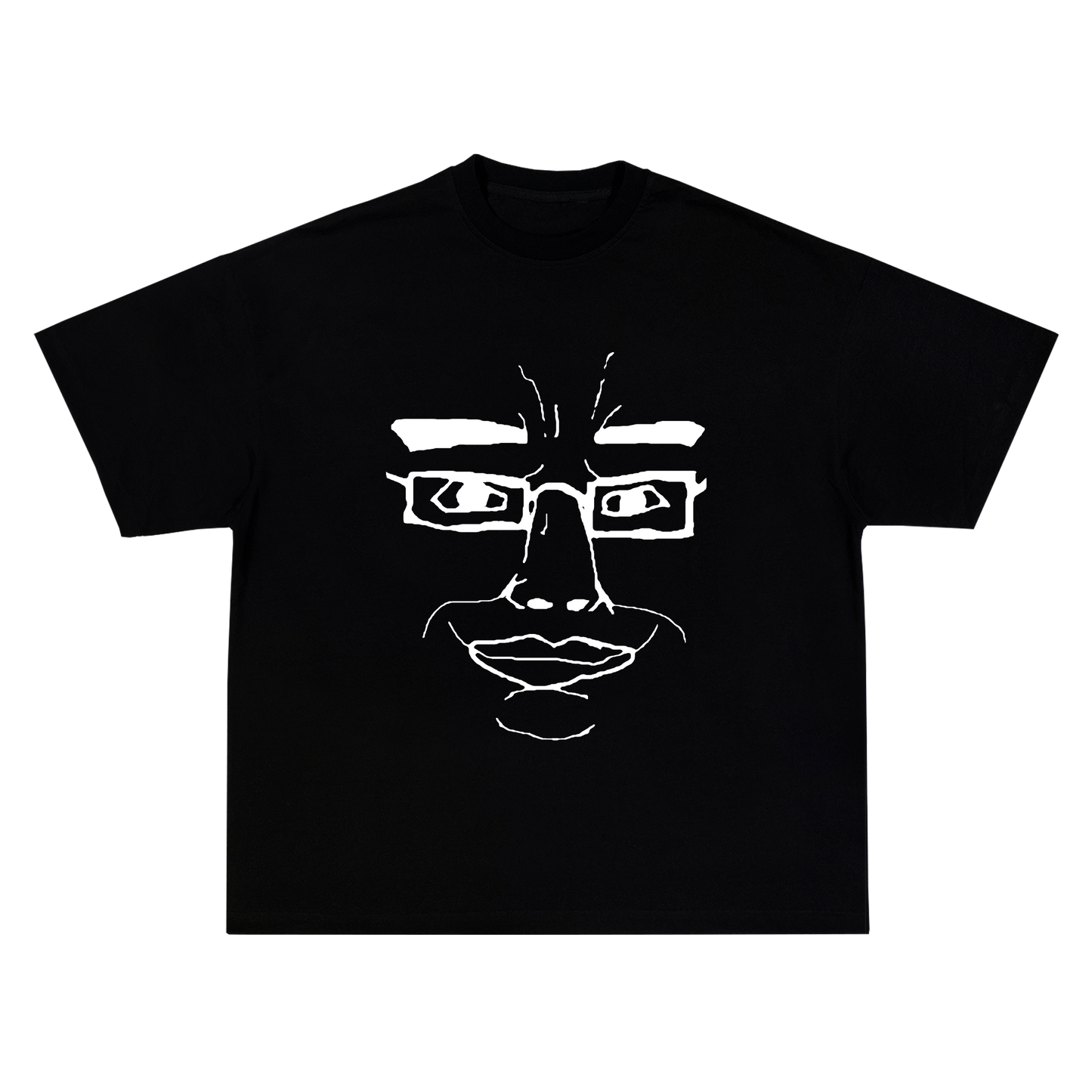 Happy Chud Black T-Shirt