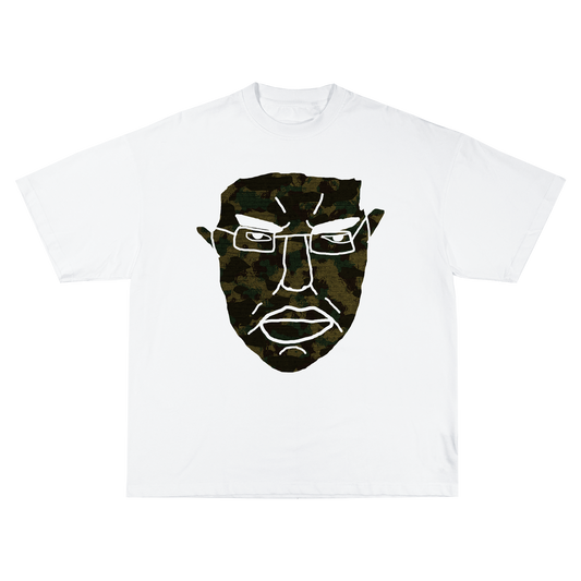 Camo Chud White T-Shirt