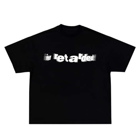I'm Retarded Black T-Shirt