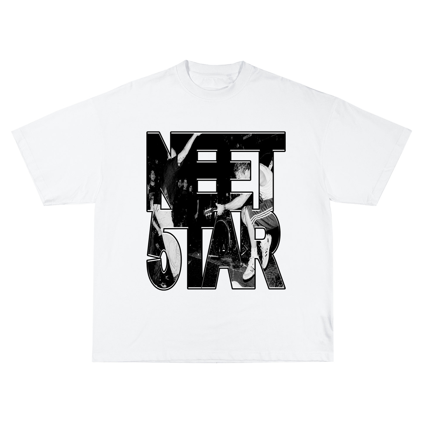 NEET5TAR Punk White T-Shirt