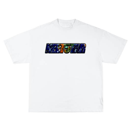 NEET5TAR Planet Logo White T-Shirt